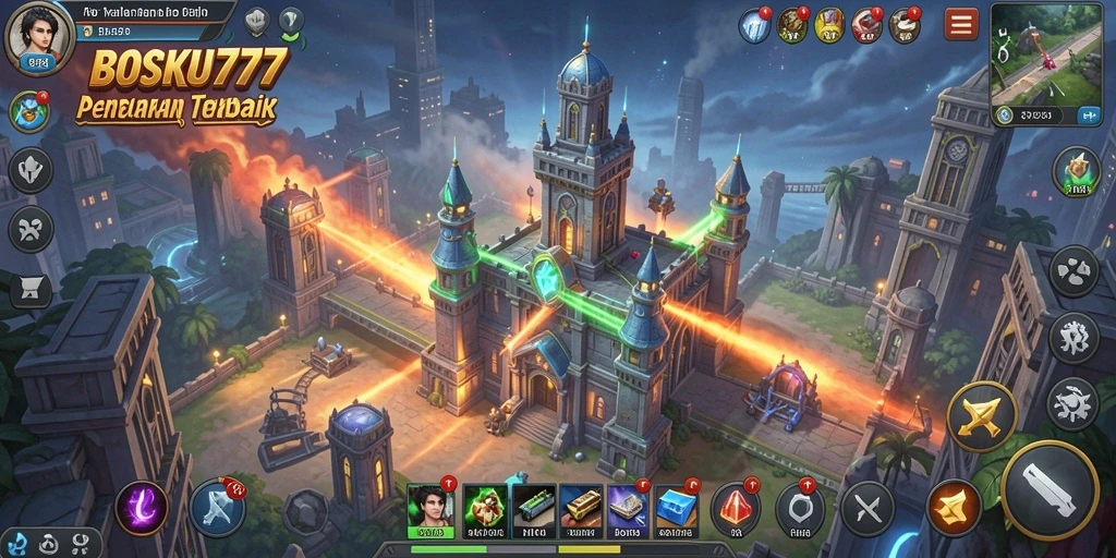Tampilan gameplay BOSKU777 yang imersif dan menantang.