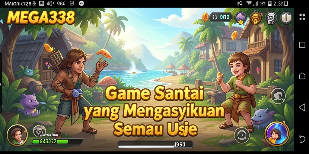 Tangkapan layar gameplay MEGA338 yang seru dan menarik.