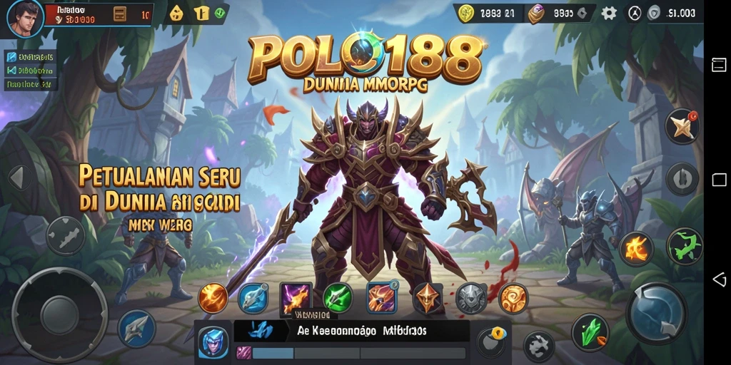 Tampilan gameplay seru dan interaksi pemain di POLO188.