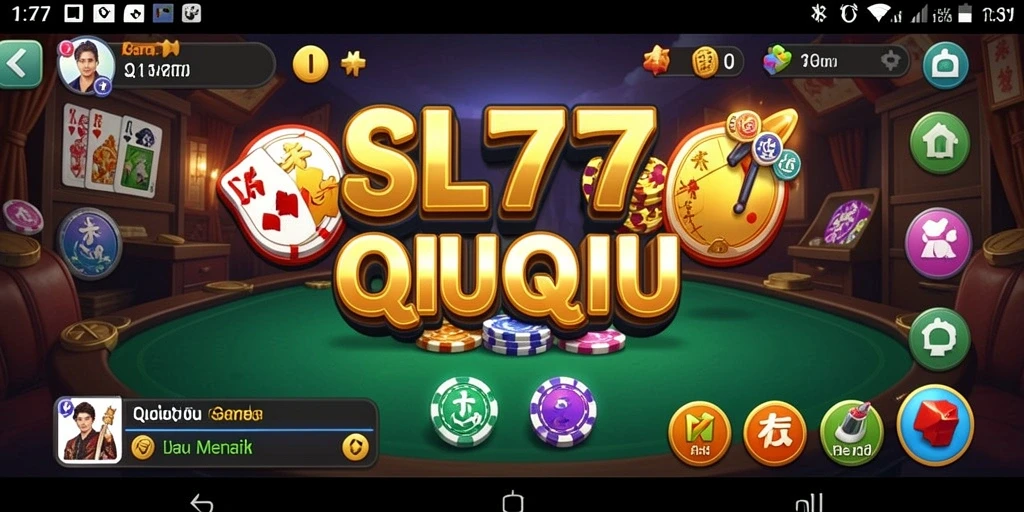 Tampilan gameplay menarik dari SL777 dengan fitur QiuQiu.